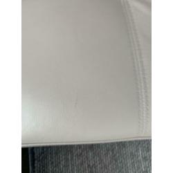 Lederen bankstel van het merk Lederland kleur Beige