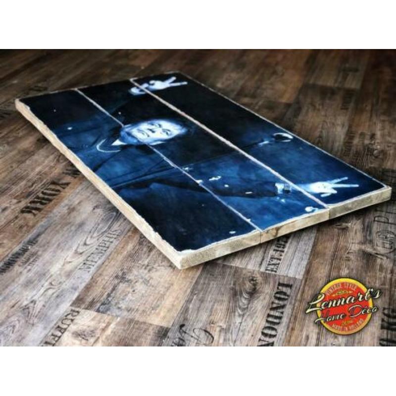 André Hazes Wand/Muurdecoratie van Hout