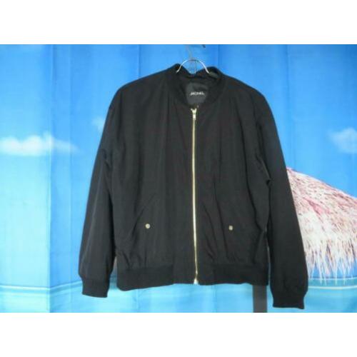 zwarte ruime bomber jas mt M Monki