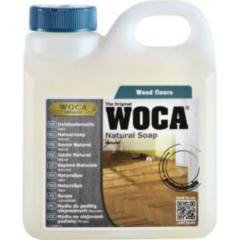 Woca Actie!! Natuurzeep, Onderhoudsolie en Intensiefreiniger