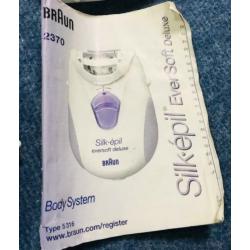 Als nieuw: Braun silk-epil incl accesoires