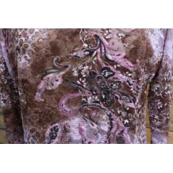 Tuniek bruin/rose Biaggini mt XL AANBIEDING