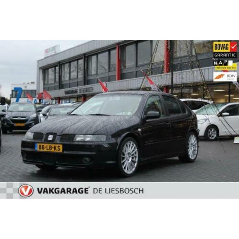 Seat Leon 1.8-20VT Topsport clima, lm velgen histori aanwezi