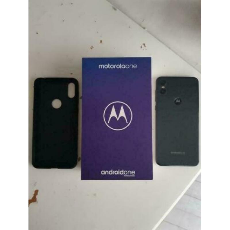 Motorola Moto One 64GB Midnight Black