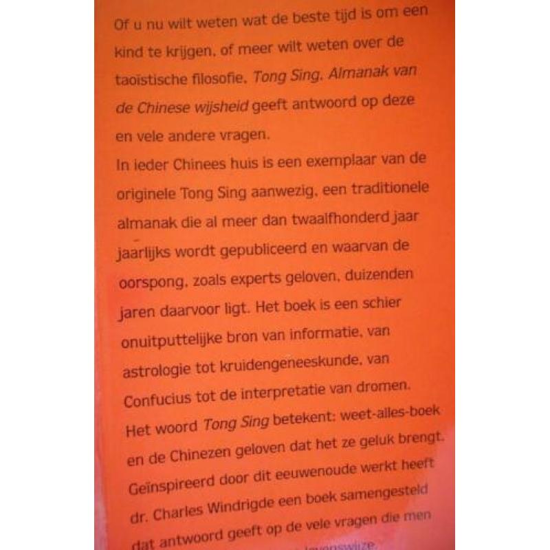 Tong Sing Almanak van de Chinese Wijsheid -Charles Windridge