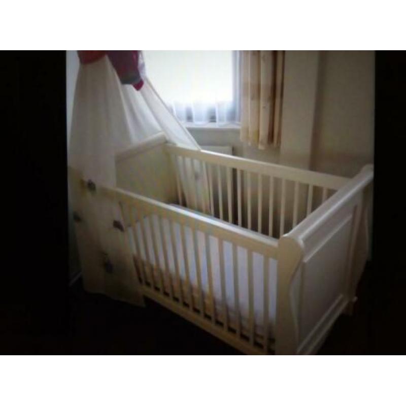 Baby ledikant + matras + aerosleep topper
