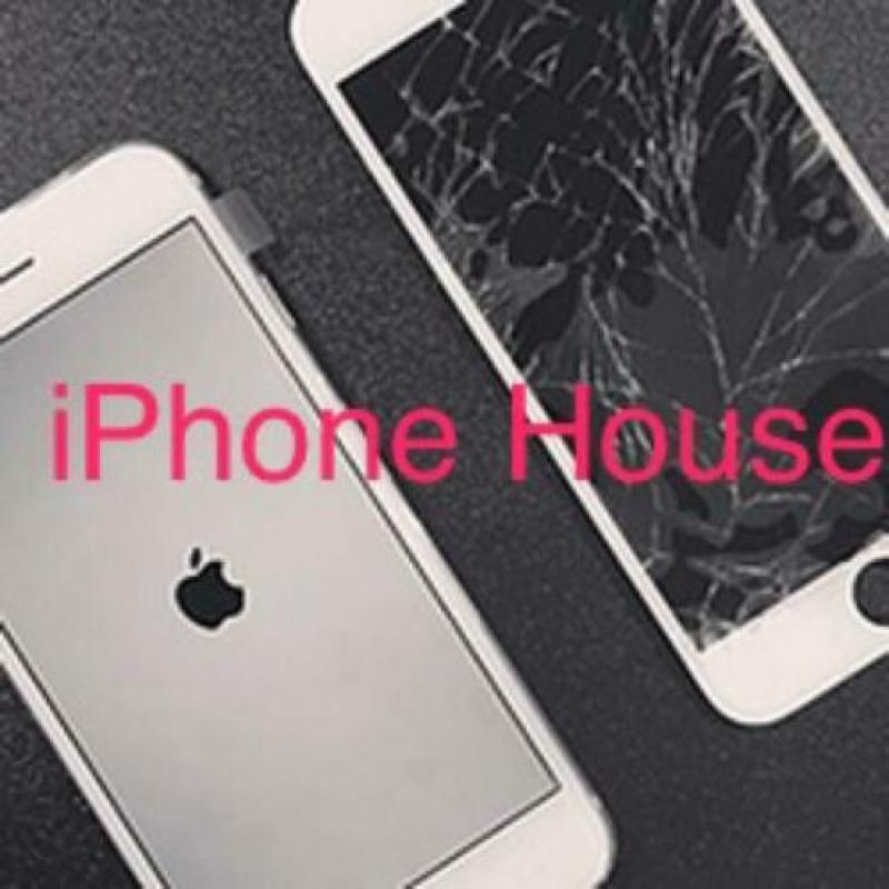 Actie! iPhone scherm/glas kapot reparatie 7 6s 8 5s X 6 plus