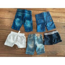 Name it feetje mexx z8 80 86 Korte broek t shirt polo