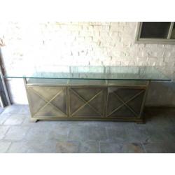 Vintage Belgo Chrom dressoir / sideboard