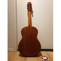 Een Martinez MCG-20 SPRUCE 4/4. Gelamineerd SPRUCE bovenblad