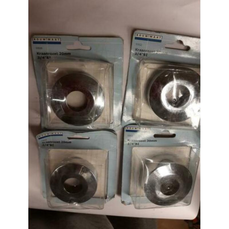 Kraan rozetten 20 en 30 mm
