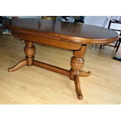 Salontafel, ovaalvormig. Duitse makelij, Zweizugmechanik Tri