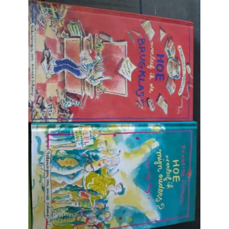 5x boeken izgs hoe overleef ik... francine oomen