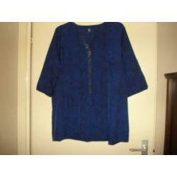 Roze apart tuniek blouse maat 46