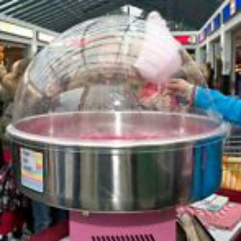 Prof XXL Suikerspinmachine met kar