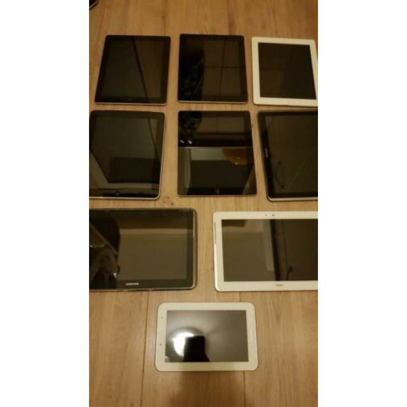 partij tablets voor onderdelen