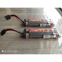 2 x Traxxas NIMH POWER CELL 8.4v / 3000 mah