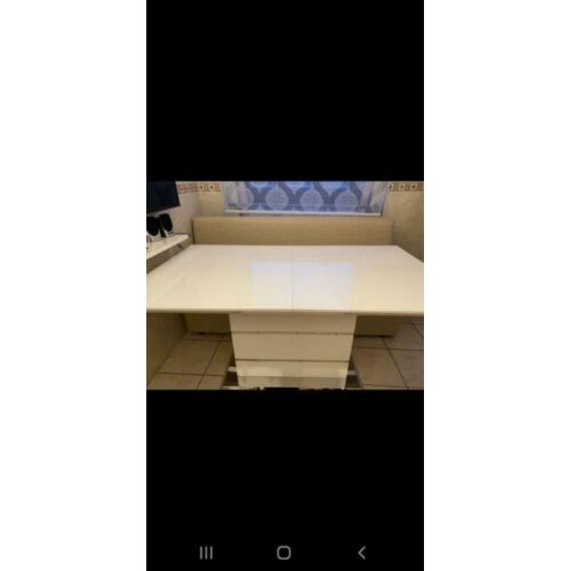 Uitklapbare eettafel !!