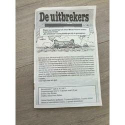 Spel game de uitbrekers ravensburger vintage retro kinderen