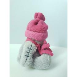 Me to you klein beertje roze muts sjaal cadeautip