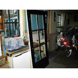 hardhouten deur