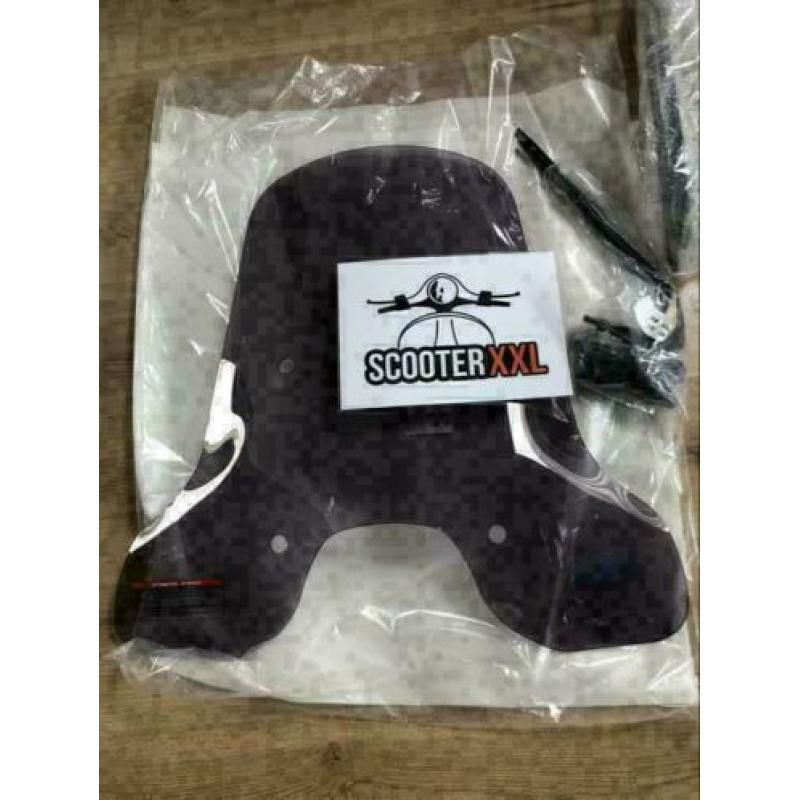 Piaggio Vespa S LX Sprint Primavera Zip SMOKE windscherm