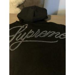 Sweater hoody Supreme nw zwart M origineel