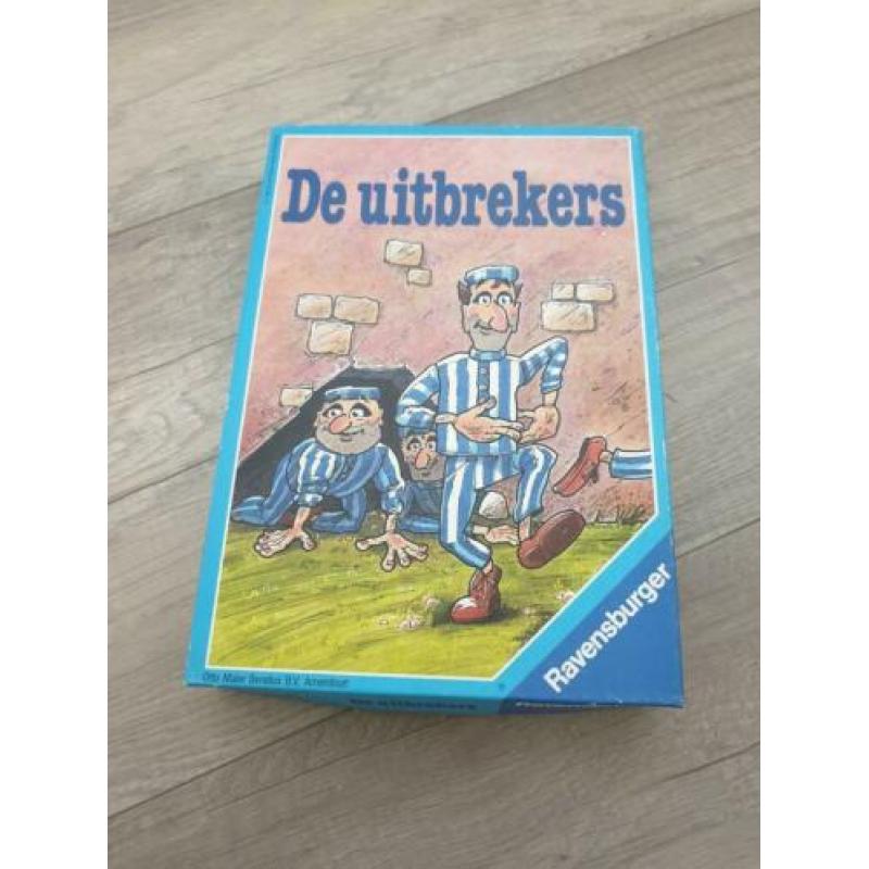 Spel game de uitbrekers ravensburger vintage retro kinderen