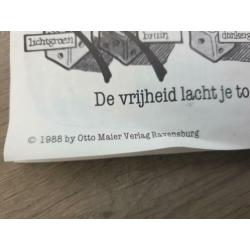 Spel game de uitbrekers ravensburger vintage retro kinderen