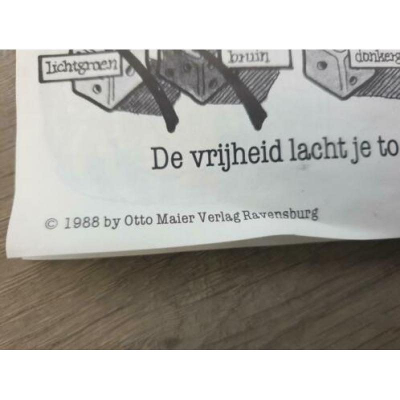Spel game de uitbrekers ravensburger vintage retro kinderen