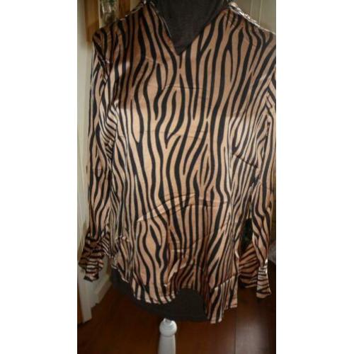 blouse satijn maat 40 42 m