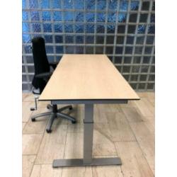 Slingerbureaus, bureau Amerland buro's 180 x 80 cm