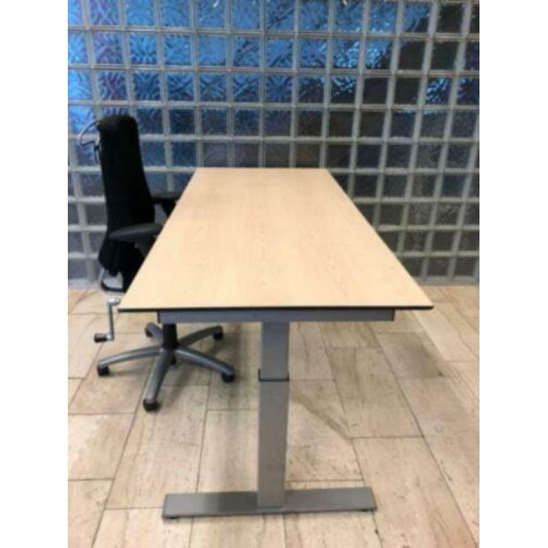 Slingerbureaus, bureau Amerland buro's 180 x 80 cm