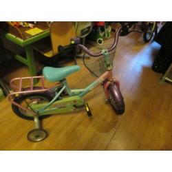 Yipeeh Meisjesfiets met Zijwieltjes