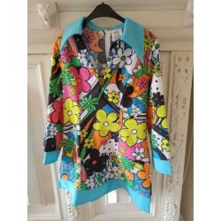 Carnavals jurk/tuniek! 2 stuks. Hippie/Flower power