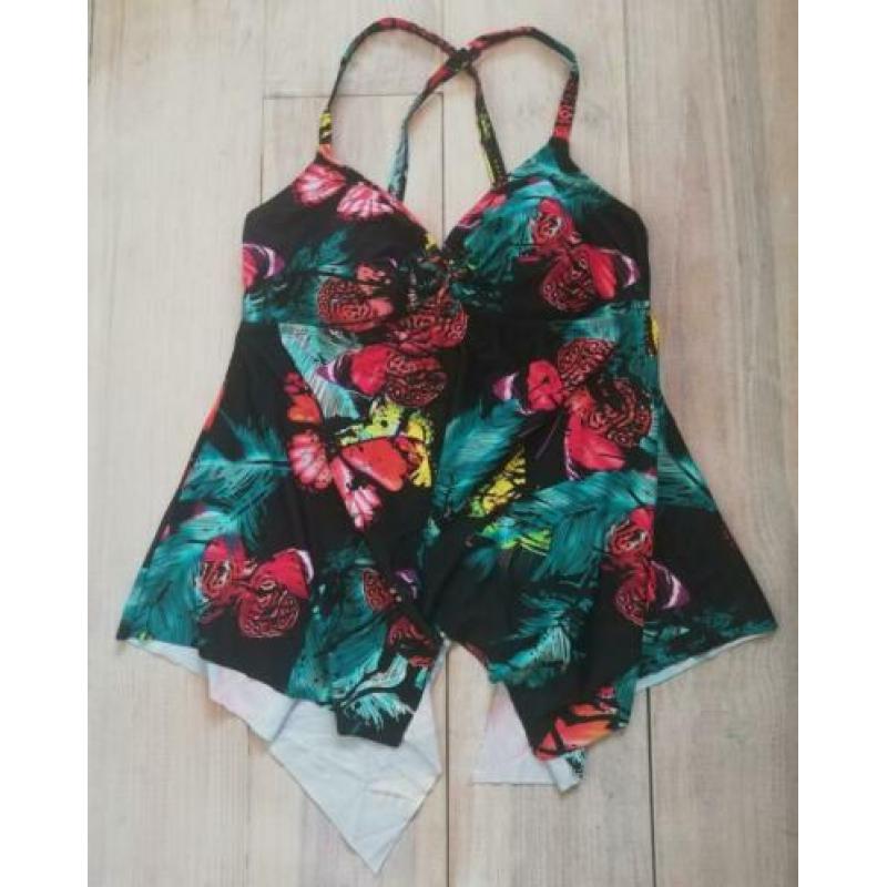 Gekleurde tankini mt 42 (nieuw!)