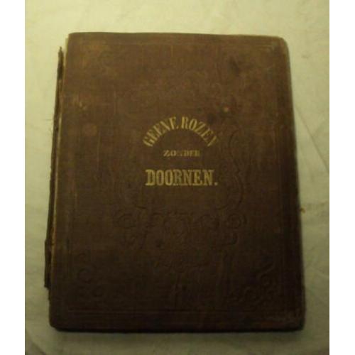 antiek boek rond 1850 verhalen uit dagelijks leven