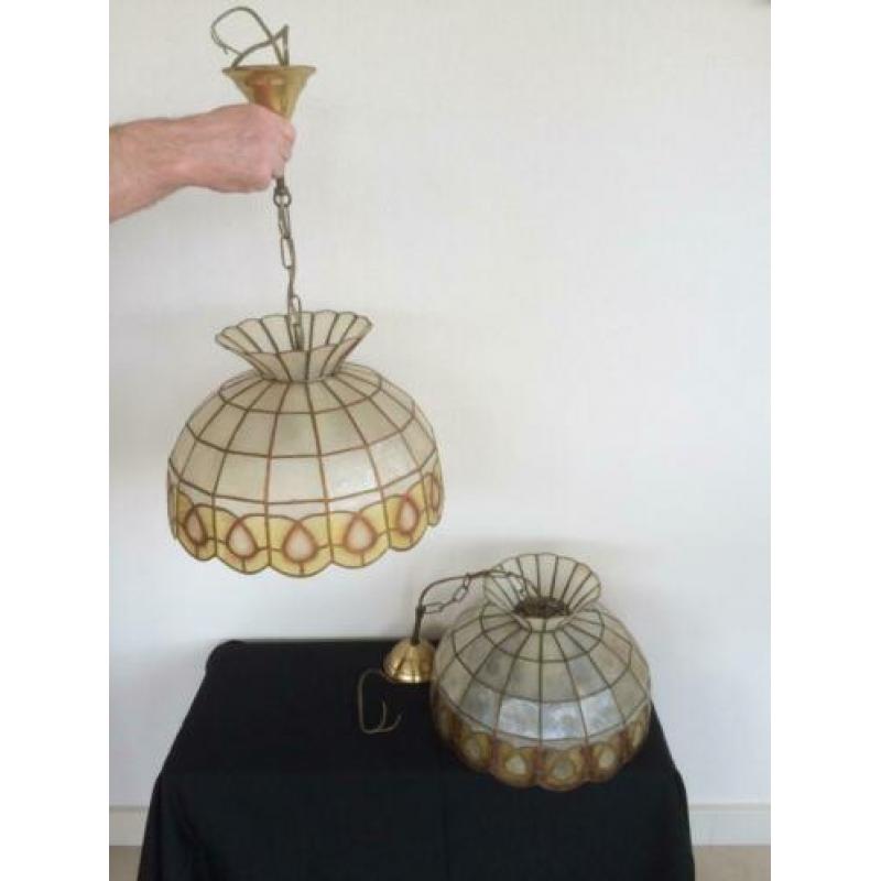 2 schelpenlampen