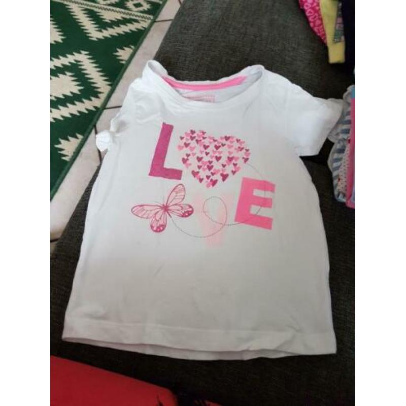 leuke tshirts maat 116, 1.25 pst