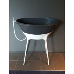 Luma babybad met standaard, temperatuur meter