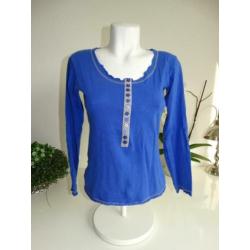 Dames Nacht Shirt Maat S Blauw