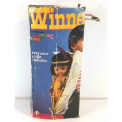 Furga Winnetou Vintage Pop Indiaans met Draagzak