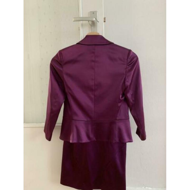 Patrizia Pepe Colbert jurk paars