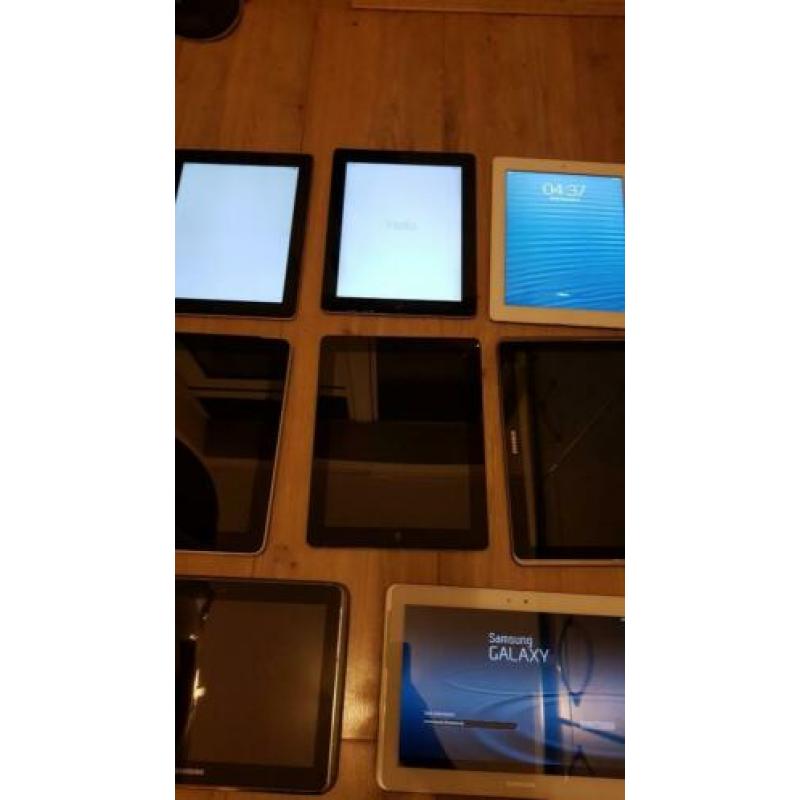 partij tablets voor onderdelen