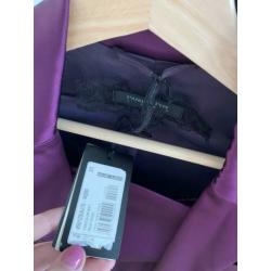 Patrizia Pepe Colbert jurk paars