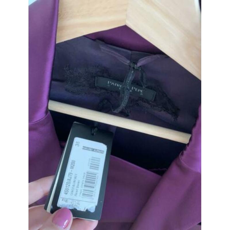 Patrizia Pepe Colbert jurk paars
