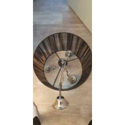 Kroonluchter Merel 40 cm 3 lichts + zwarte kap