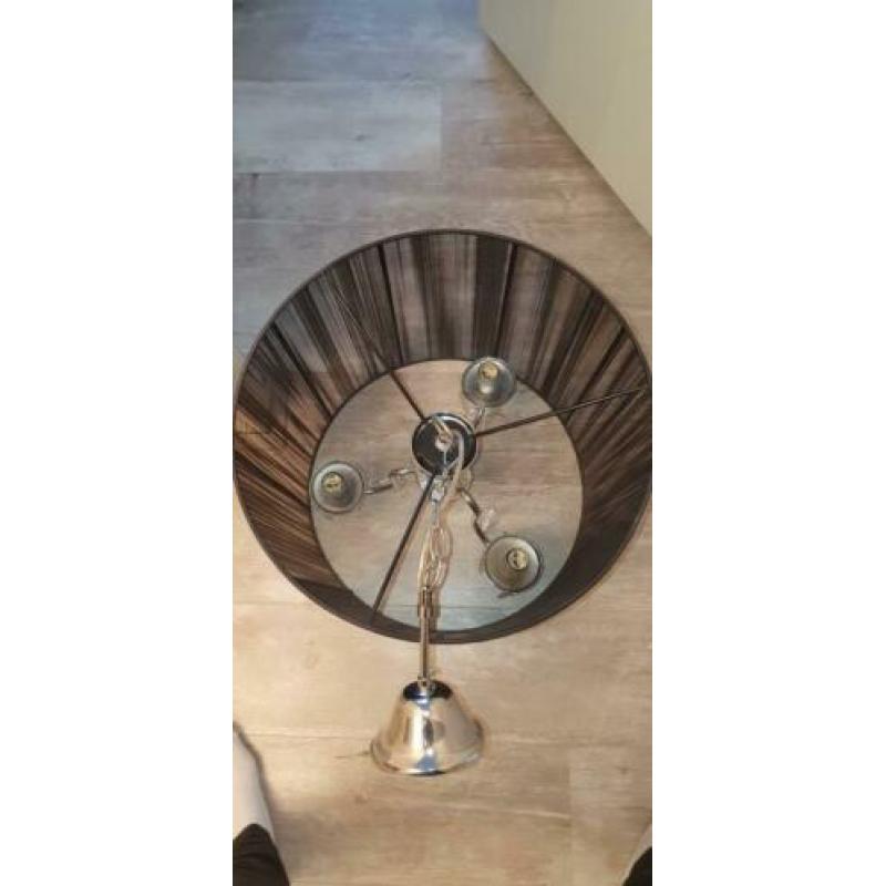 Kroonluchter Merel 40 cm 3 lichts + zwarte kap
