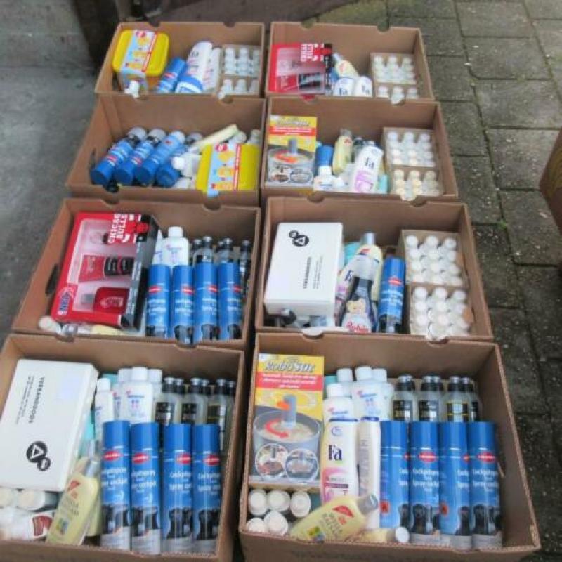 partij mix spullen div verzorgings /auto onderhoud middelen