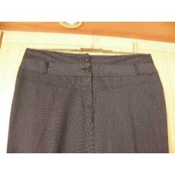 Nette zwart grijze stretch broek PROMISS maat 42 nieuwstaat